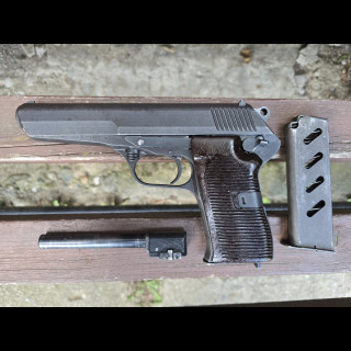 CZ vz.52, ráže 7,62x25 Tokarev + výměnná hlaveň v ráži 9 mm Luger
