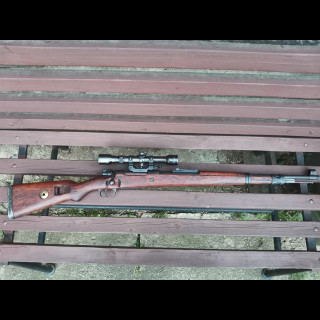 Mauser K98, ráže 8x57 JS  + montáž a optika Hensold Wetzlar(odstřelovač)