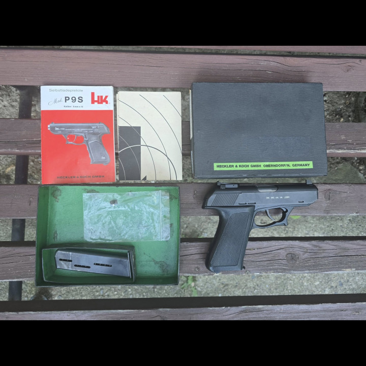 Heckler & Koch P9S, ráže 9mm Luger